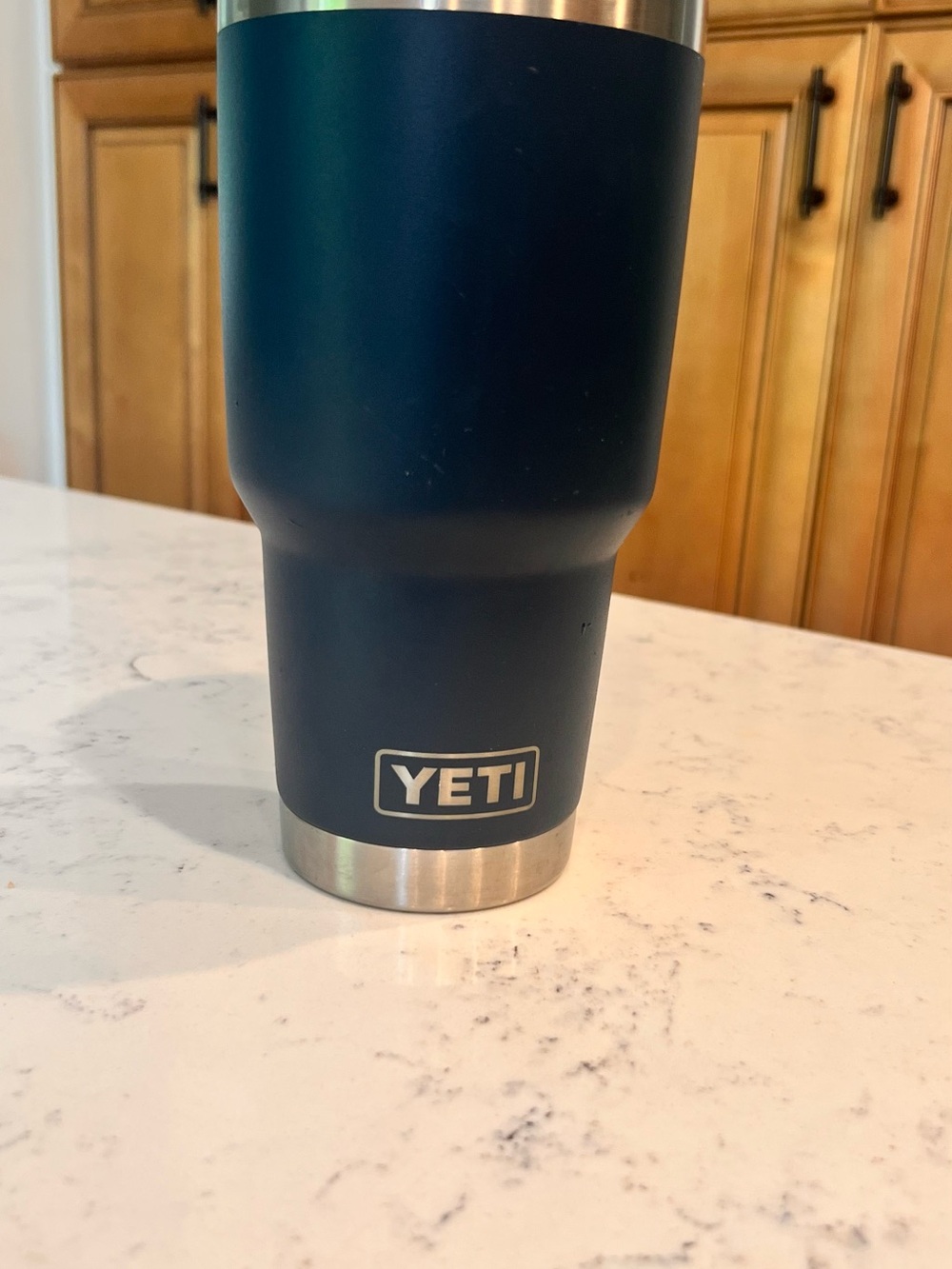 YETI Deep Navy Blue Insulated Stainless Tumbler